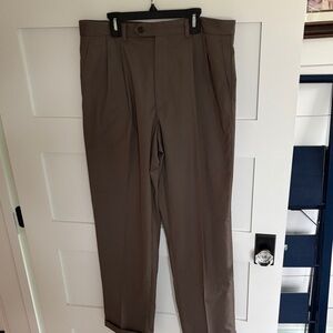 Men's Brown Lauren Ralph Lauren Dress Pants